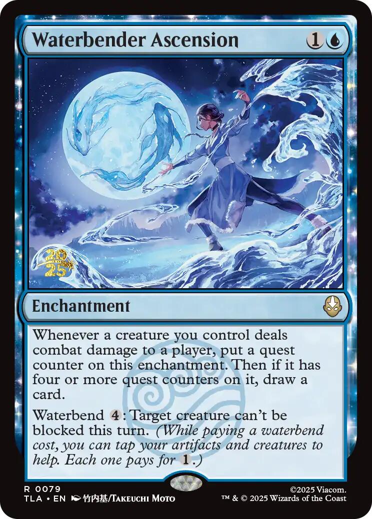 Waterbender Ascension [Avatar: The Last Airbender Prerelease Cards] | Good Games Morley