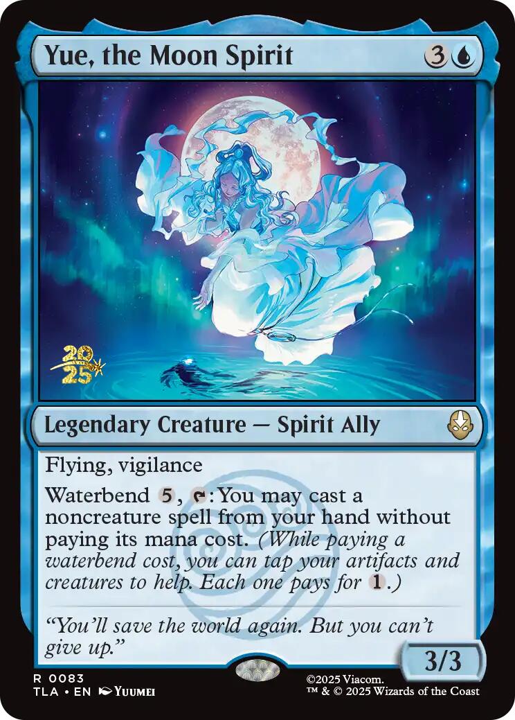 Yue, the Moon Spirit [Avatar: The Last Airbender Prerelease Cards] | Good Games Morley