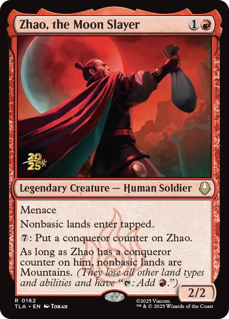 Zhao, the Moon Slayer [Avatar: The Last Airbender Prerelease Cards] | Good Games Morley