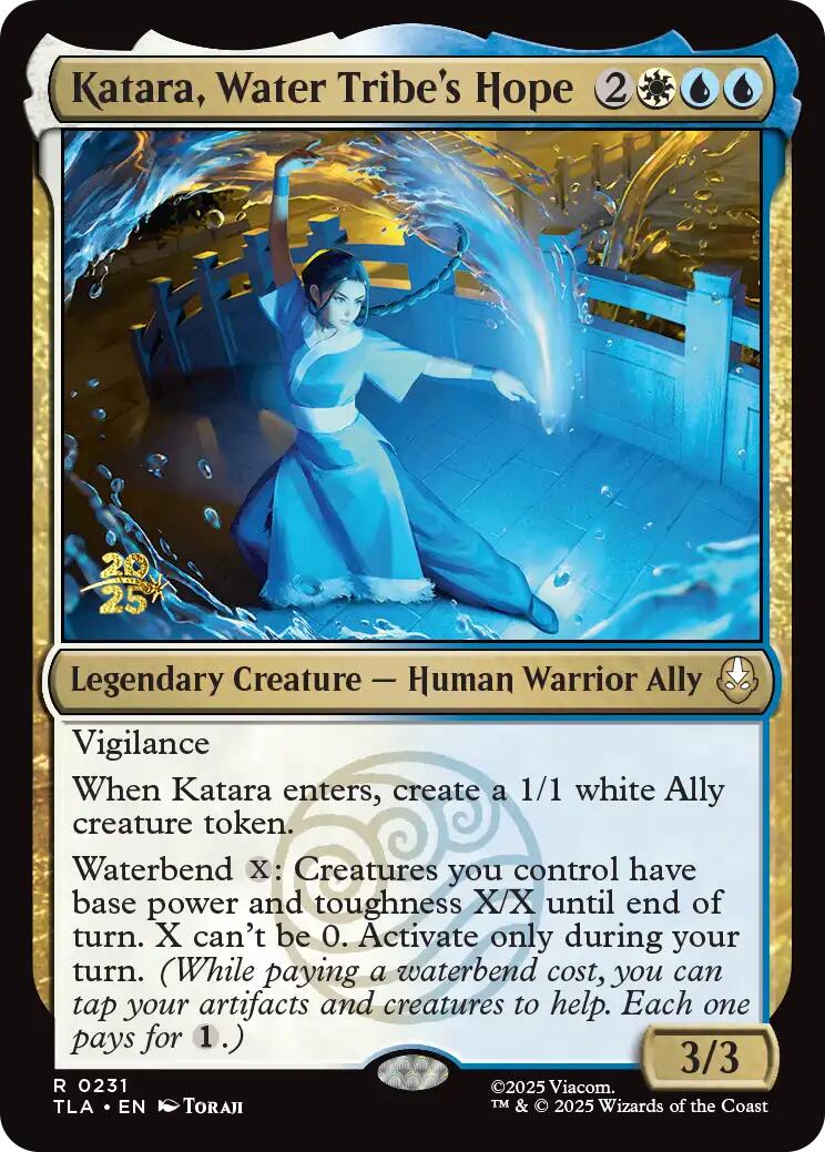 Katara, Water Tribe's Hope [Avatar: The Last Airbender Prerelease Cards] | Good Games Morley
