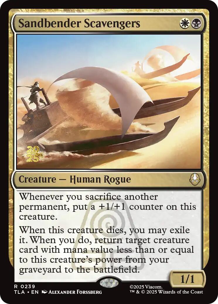 Sandbender Scavengers [Avatar: The Last Airbender Prerelease Cards] | Good Games Morley