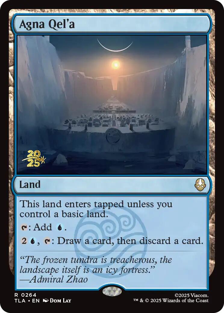 Agna Qel'a [Avatar: The Last Airbender Prerelease Cards] | Good Games Morley