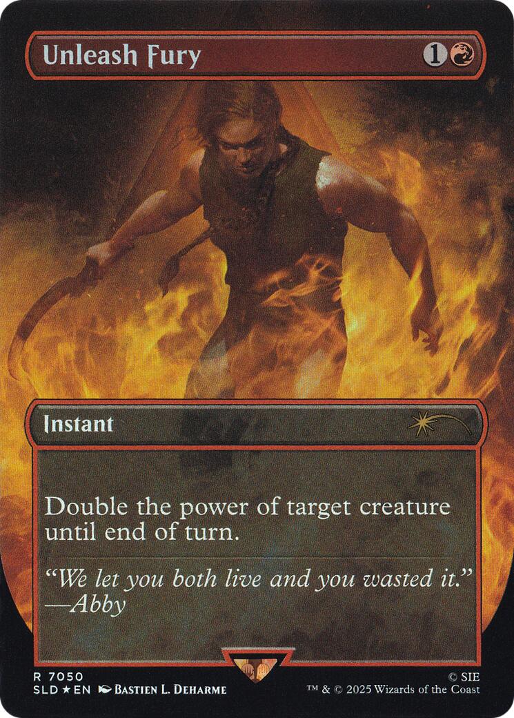 Unleash Fury (Rainbow Foil) [Secret Lair Drop Series] | Good Games Morley