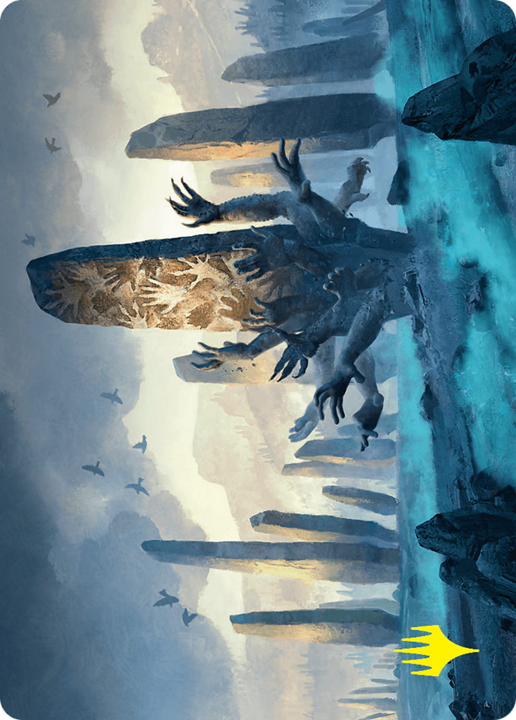 Soulstone Sanctuary Art Card (19/54) (Gold-Stamped Signature) [Foundations Art Series] | Good Games Morley