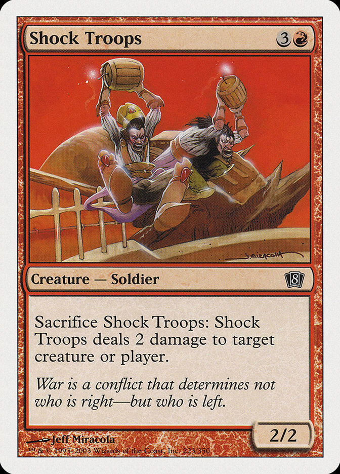 Shock Troops 223/350 (8th Edition)  | Good Games Morley