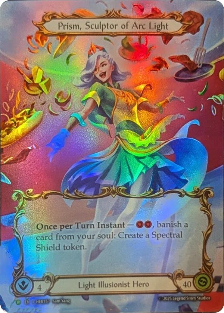 Prism, Sculptor of Arc Light [HER157] (Promo)  Rainbow Foil | Good Games Morley