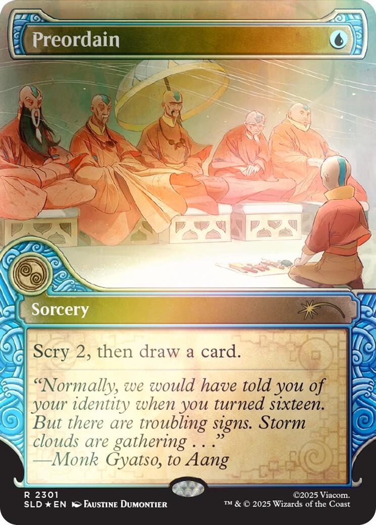Preordain (2301) (Rainbow Foil) [Secret Lair Drop Series] | Good Games Morley