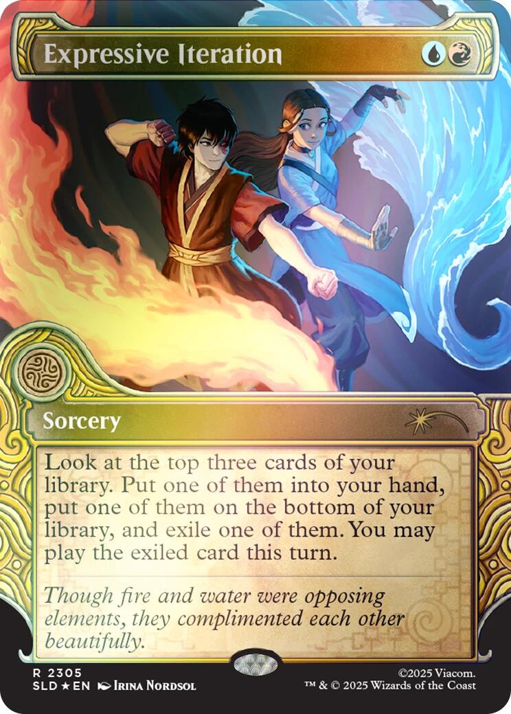 Expressive Iteration (Rainbow Foil) [Secret Lair Drop Series] | Good Games Morley
