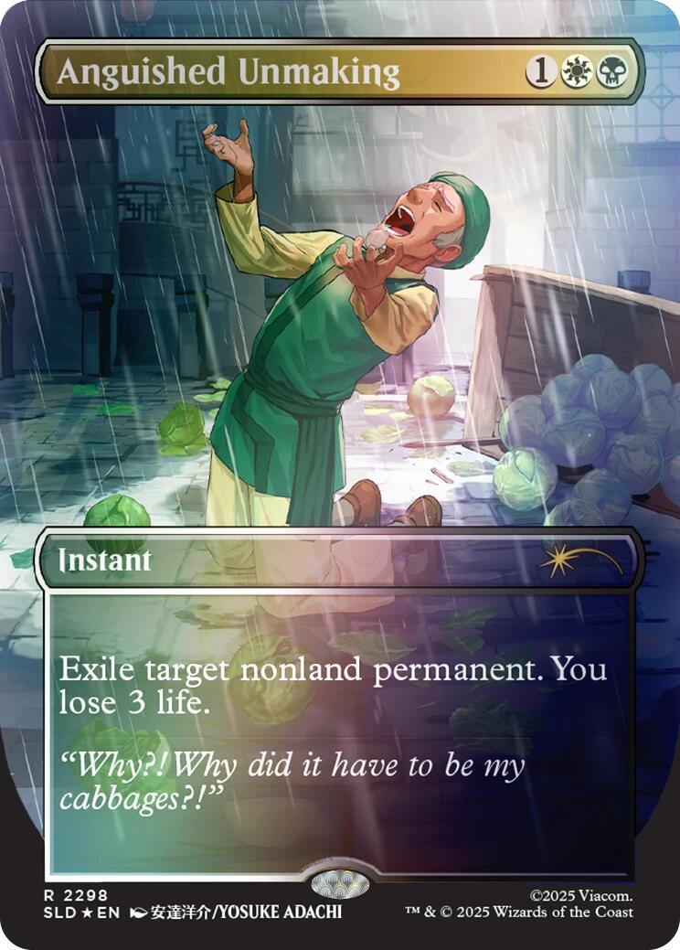 Anguished Unmaking (2298) (Rainbow Foil) [Secret Lair Drop Series] | Good Games Morley