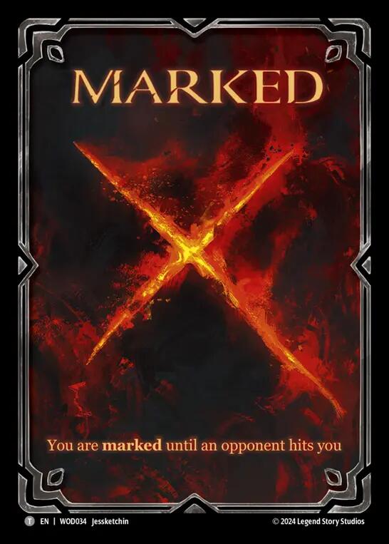 Marked [WOD034] (The Hunted Arakni, Web of Deceit Blitz Deck) | Good Games Morley