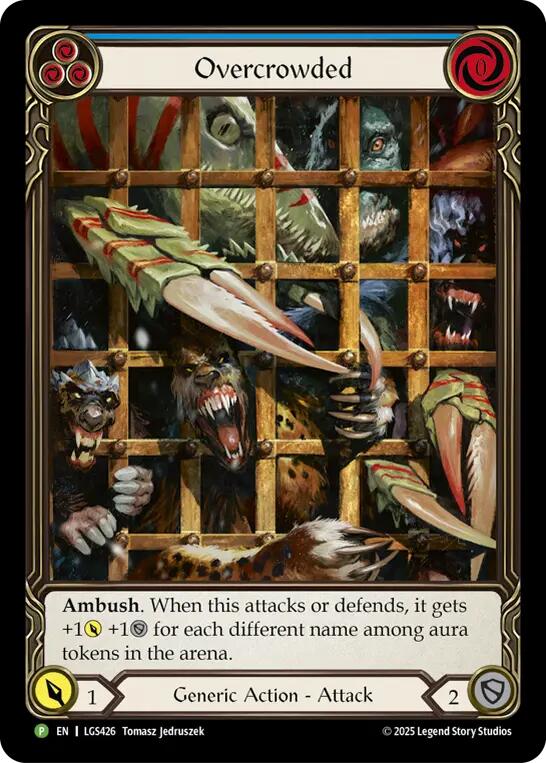 Overcrowded [LGS426] (Promo)  Cold Foil | Good Games Morley