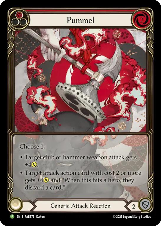 Pummel [FAB375] (Promo)  Rainbow Foil | Good Games Morley