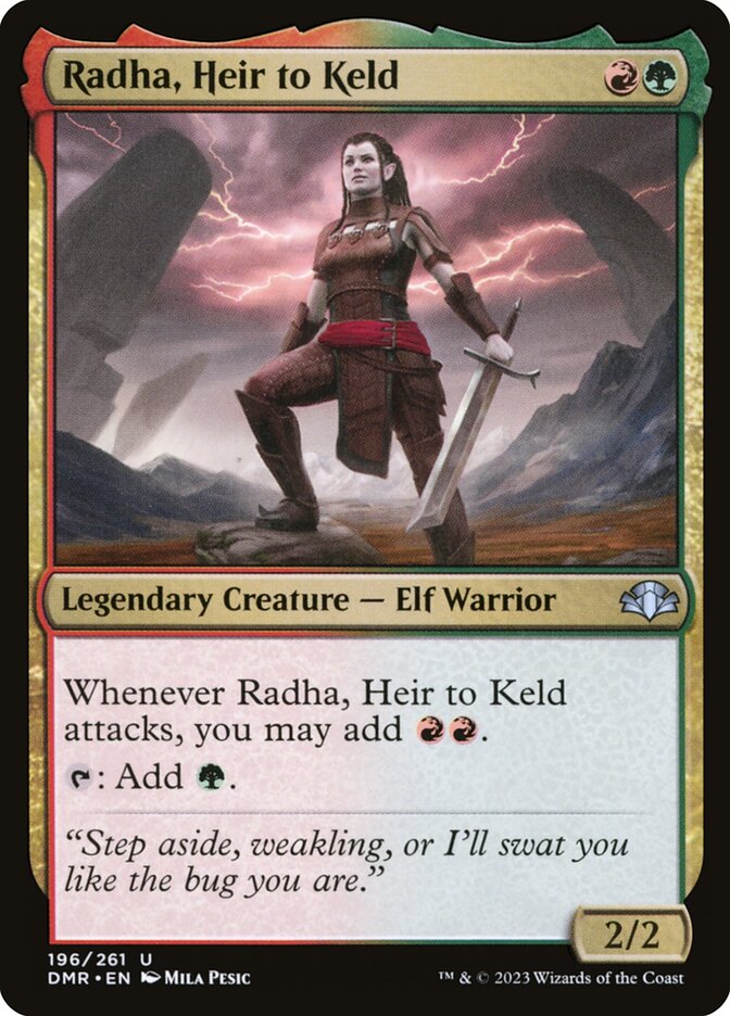 Radha, Heir to Keld 196/261 (Dominaria Remastered)  | Good Games Morley