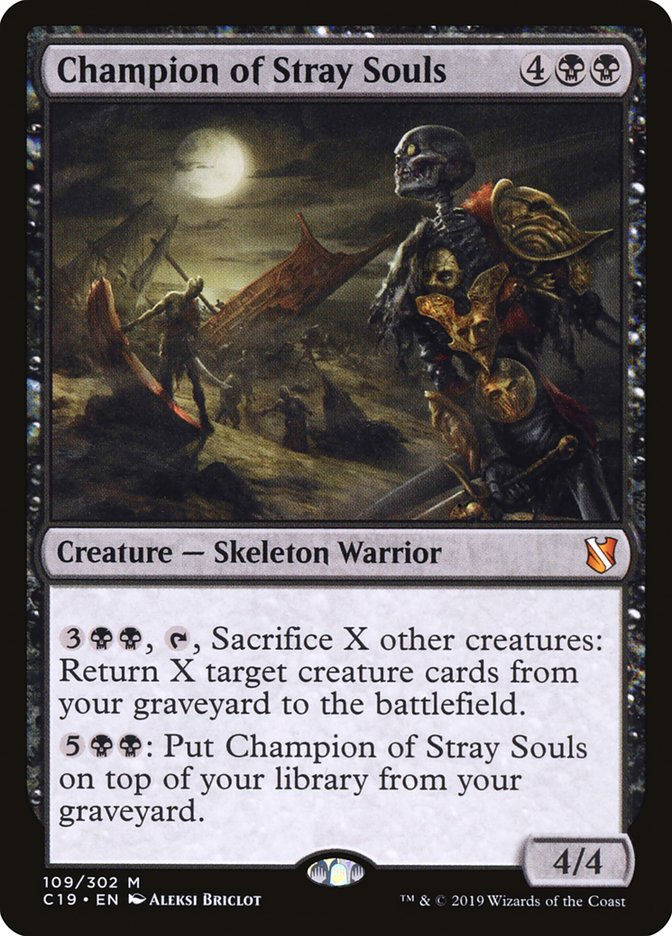 Champion of Stray Souls 109/302 (Commander 2019)  | Good Games Morley