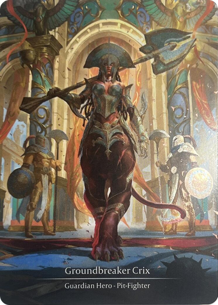 Groundbreaker Crix [HER155] (Promo)  Cold Foil | Good Games Morley