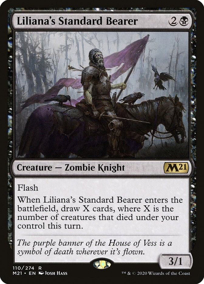 Liliana's Standard Bearer 110 (Core Set 2021)  | Good Games Morley