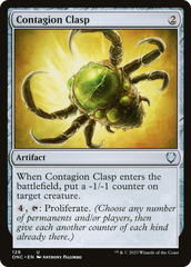 Contagion Clasp [Phyrexia: All Will Be One Commander] | Good Games Morley