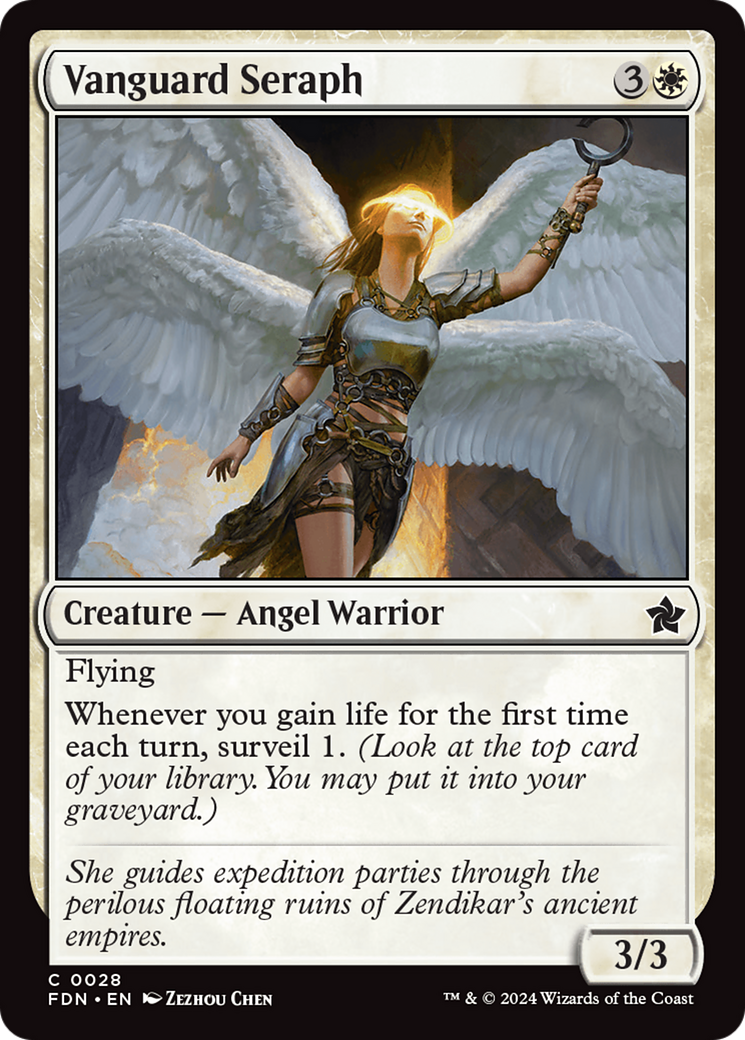 Vanguard Seraph [Foundations] | Good Games Morley
