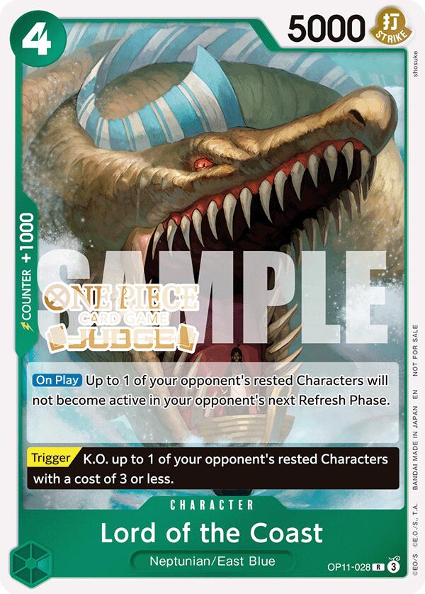 Lord of the Coast (Judge Pack Vol. 7) [One Piece Promotion Cards] | Good Games Morley