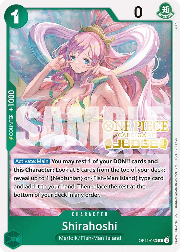 Shirahoshi (Judge Pack Vol. 7) [One Piece Promotion Cards] | Good Games Morley