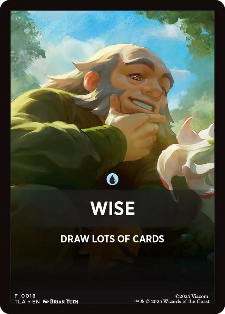 Wise Theme Card [Avatar: The Last Airbender Tokens] | Good Games Morley