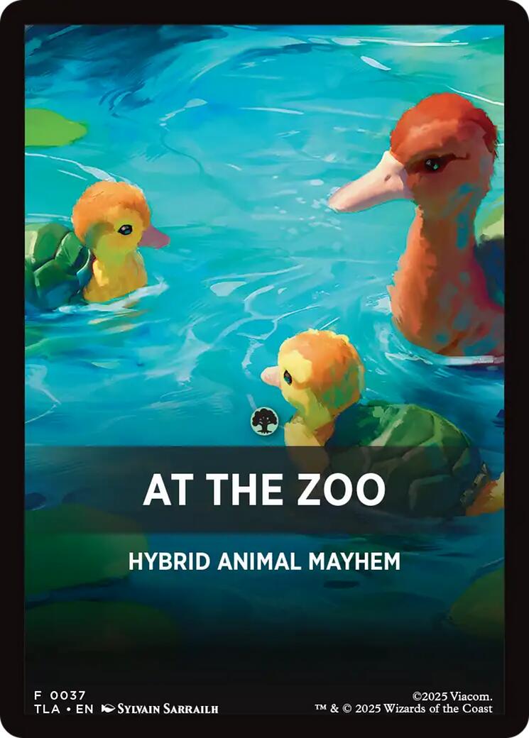 At The Zoo Theme Card [Avatar: The Last Airbender Tokens] | Good Games Morley