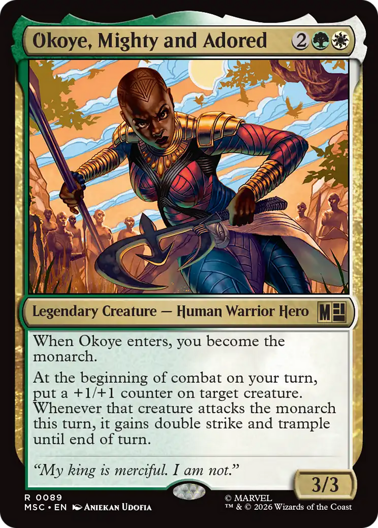 Okoye, Mighty and Adored [Marvel Super Heroes Commander] | Good Games Morley