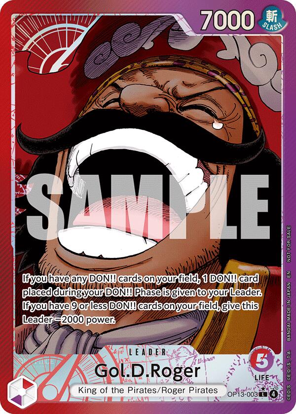 Gol.D.Roger (Jumbo) [One Piece Promotion Cards] | Good Games Morley