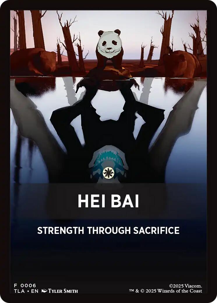 Hei Bai Theme Card [Avatar: The Last Airbender Tokens] | Good Games Morley