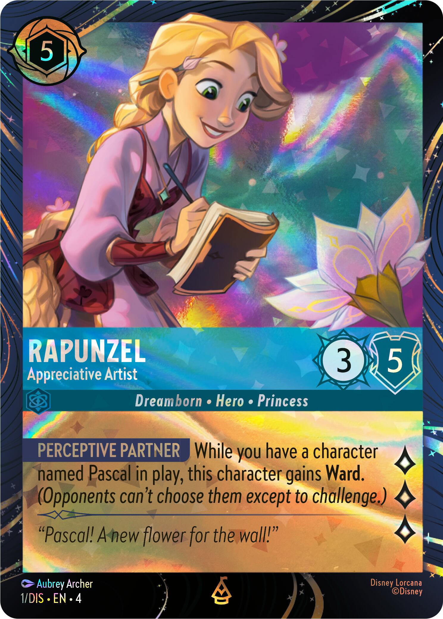 Rapunzel - Appreciative Artist (1) [Promo Cards] | Good Games Morley