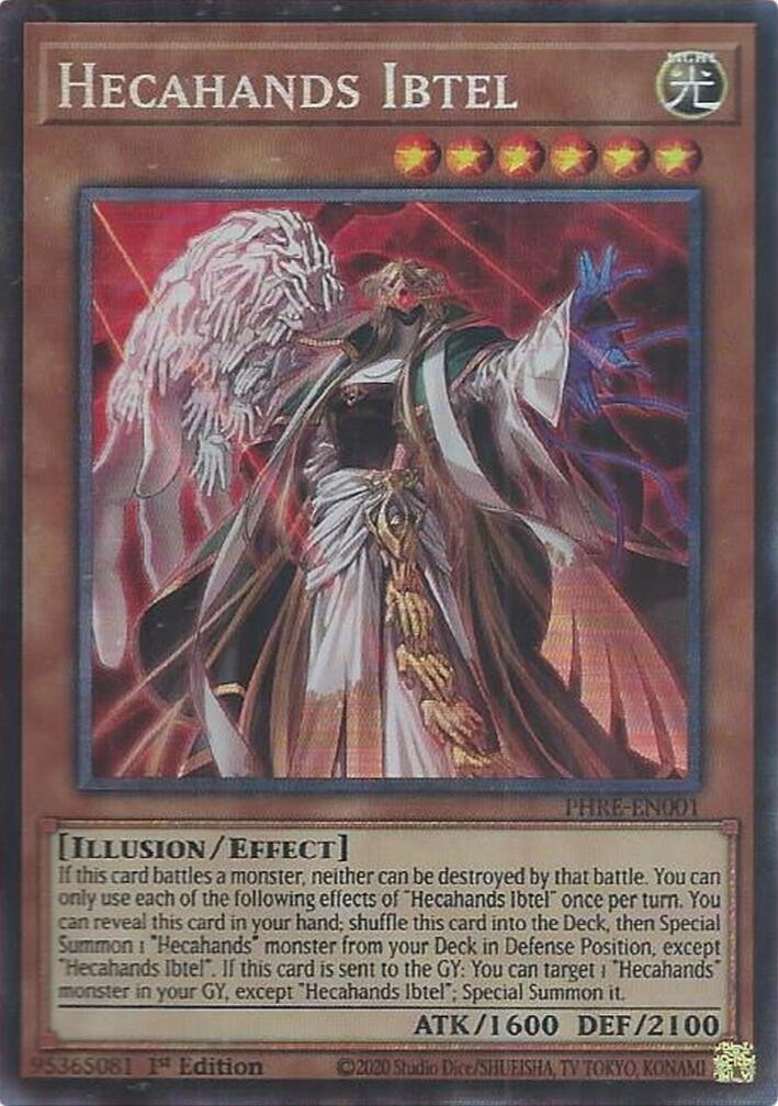 Hecahands Ibtel (CR) [PHRE-EN001] Collector's Rare | Good Games Morley