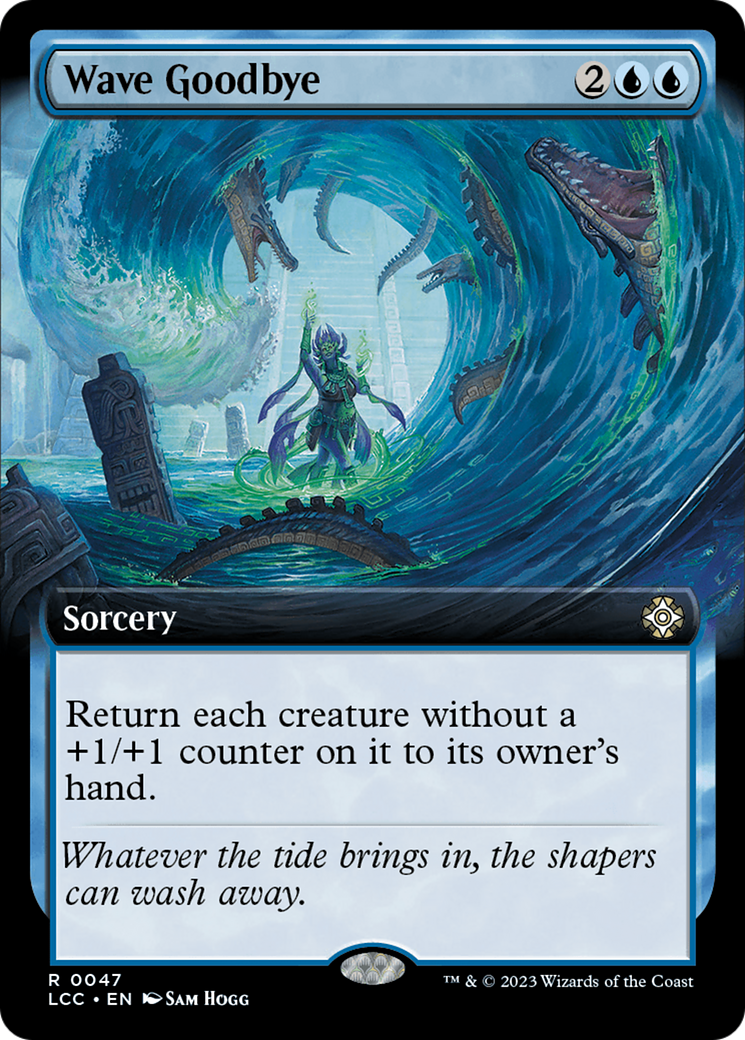 Wave Goodbye (Extended Art) [The Lost Caverns of Ixalan Commander] | Good Games Morley