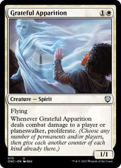 Grateful Apparition [Phyrexia: All Will Be One Commander] | Good Games Morley