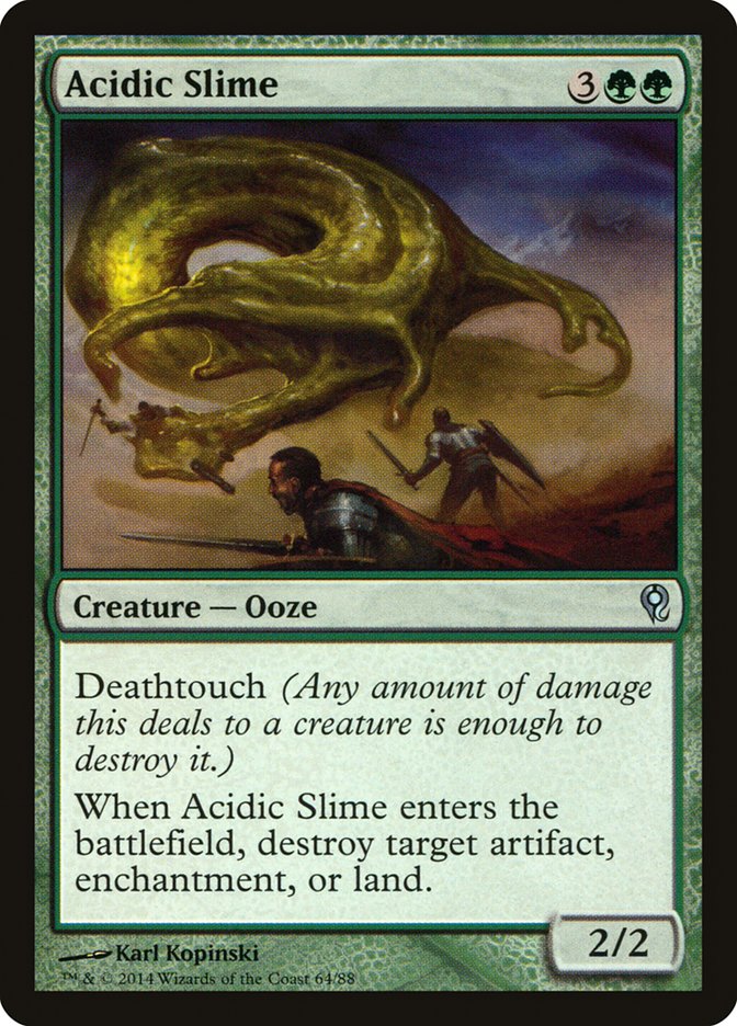 Acidic Slime [Duel Decks: Jace vs. Vraska] | Good Games Morley