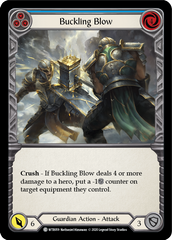 Buckling Blow (Blue) [U-WTR059] (Welcome to Rathe Unlimited)  Unlimited Rainbow Foil | Good Games Morley