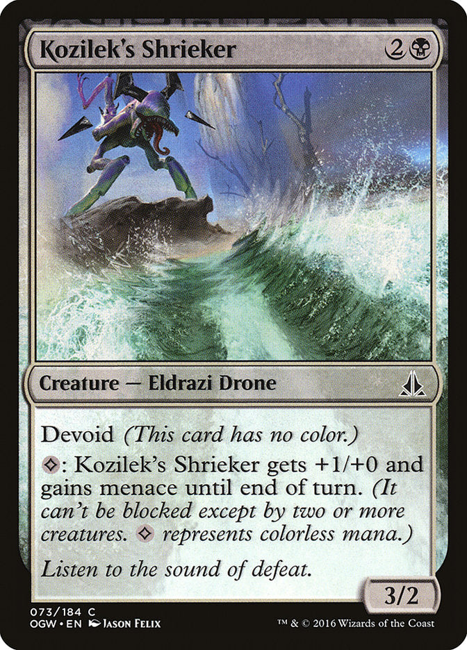 Kozilek's Shrieker 73/184 (Oath of the Gatewatch)  | Good Games Morley