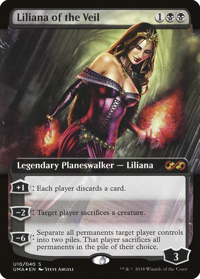 Liliana of the Veil (Topper) [Ultimate Masters Box Topper] | Good Games Morley