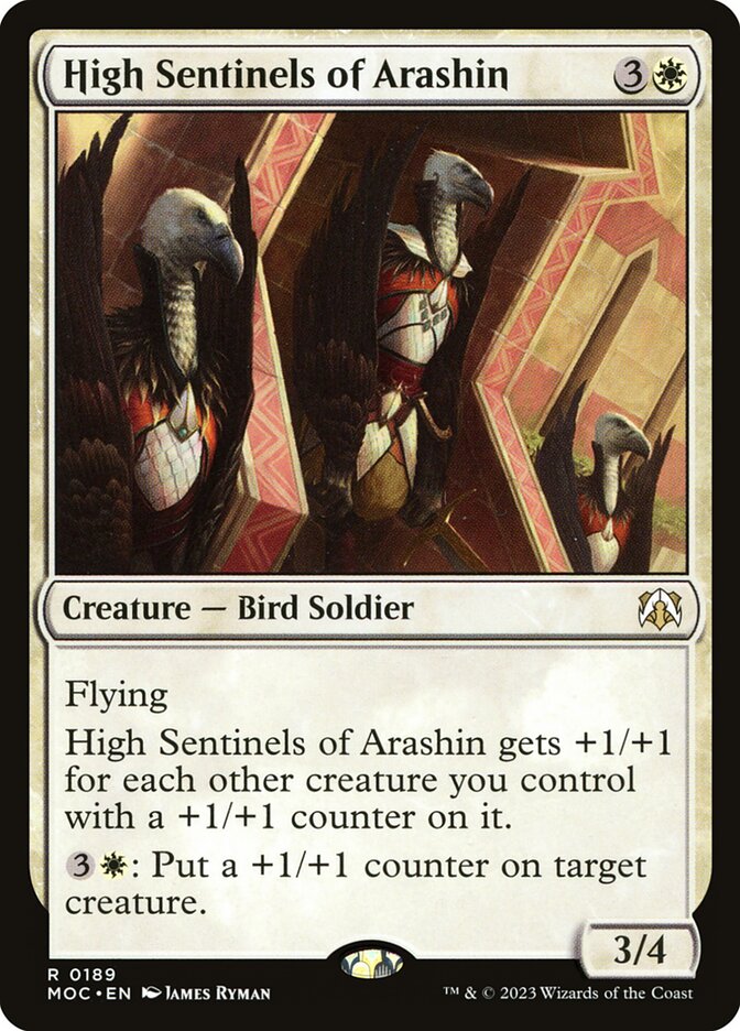 High Sentinels of Arashin 189/444 (Commander: March of the Machine)  | Good Games Morley