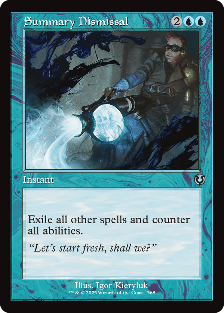 Summary Dismissal (Retro Frame) [Innistrad Remastered] | Good Games Morley