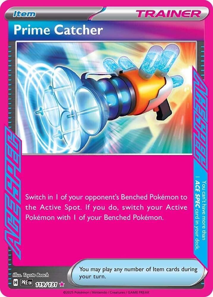 Prime Catcher (119/131) [Scarlet & Violet: Prismatic Evolutions] | Good Games Morley