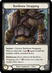 Barkbone Strapping [U-WTR005] (Welcome to Rathe Unlimited)  Unlimited Rainbow Foil | Good Games Morley