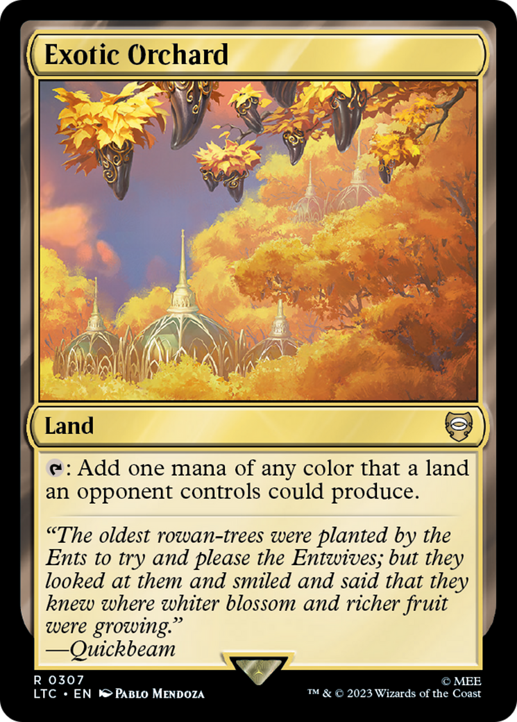 Exotic Orchard [The Lord of the Rings: Tales of Middle-Earth Commander] | Good Games Morley