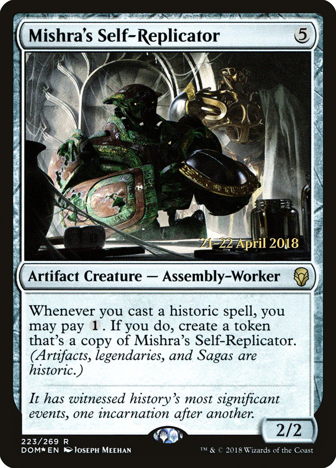 Mishra's Self-Replicator [Dominaria Prerelease Promos] | Good Games Morley