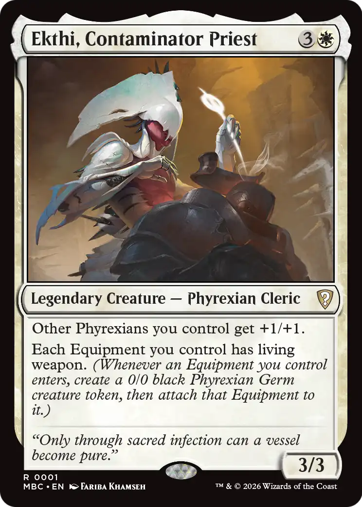 Ekthi, Contaminator Priest [Mystery Booster: Commander Edition] | Good Games Morley