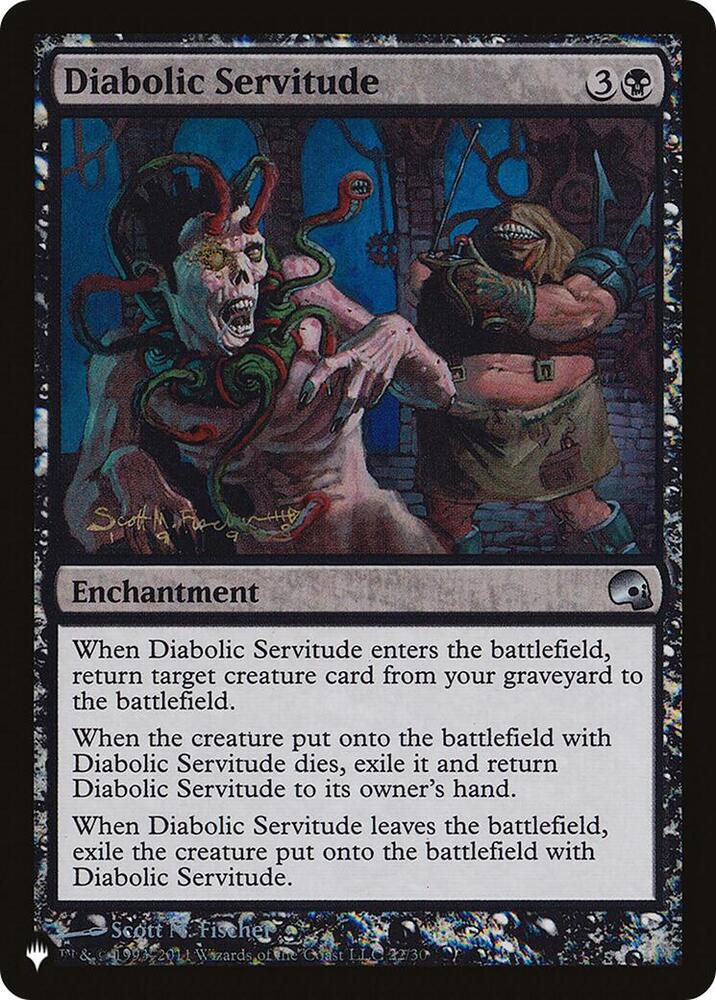 Diabolic Servitude PD3-22/5075 (The List Reprints)  | Good Games Morley
