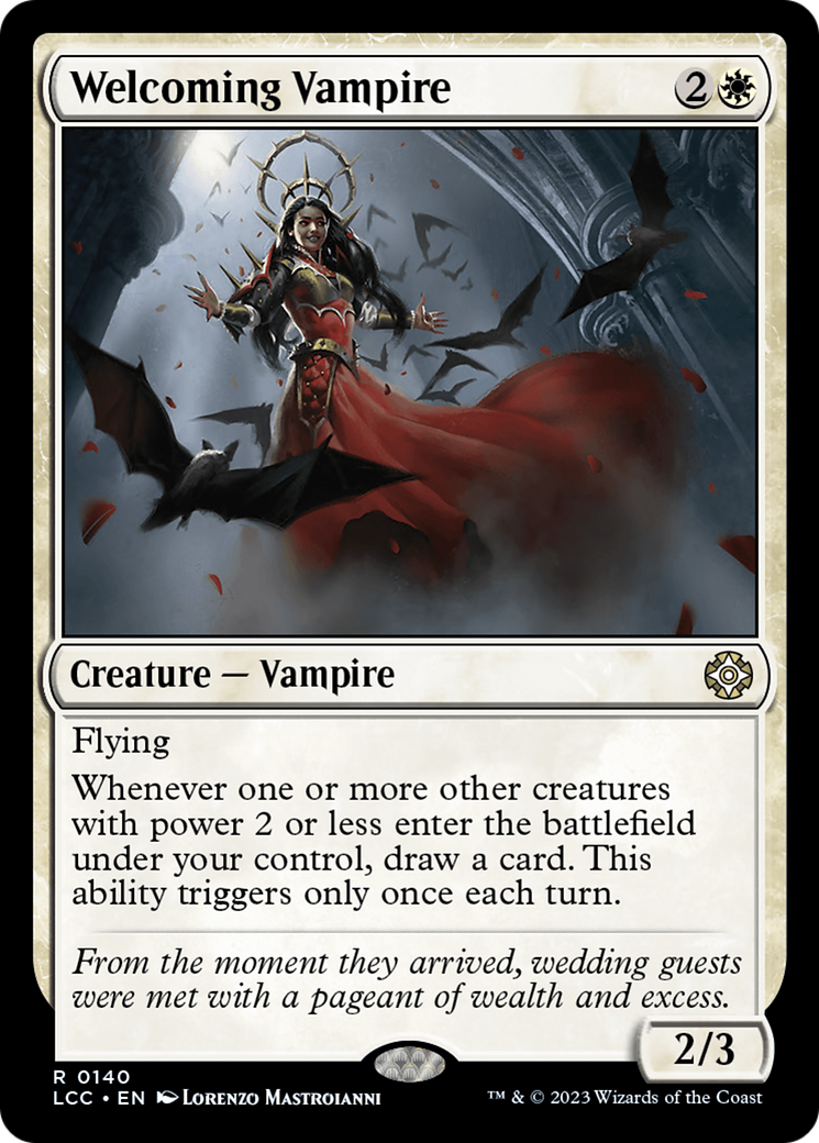 Welcoming Vampire [The Lost Caverns of Ixalan Commander] | Good Games Morley