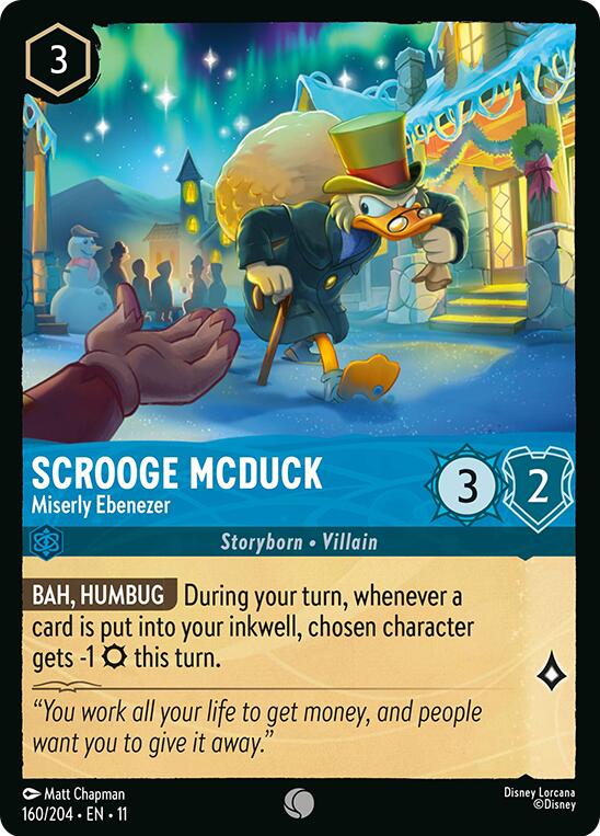 Scrooge McDuck - Miserly Ebenezer (160/204) [Winterspell] | Good Games Morley