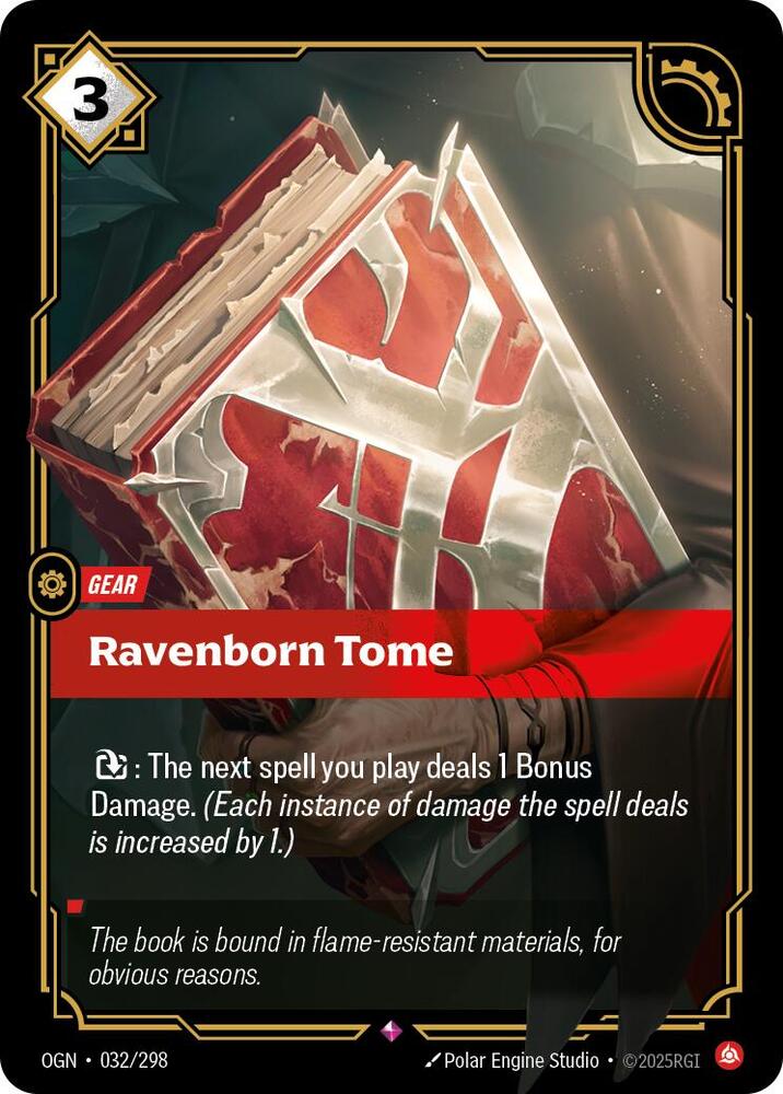 Ravenborn Tome 32/298 (Origins)  - Foil | Good Games Morley