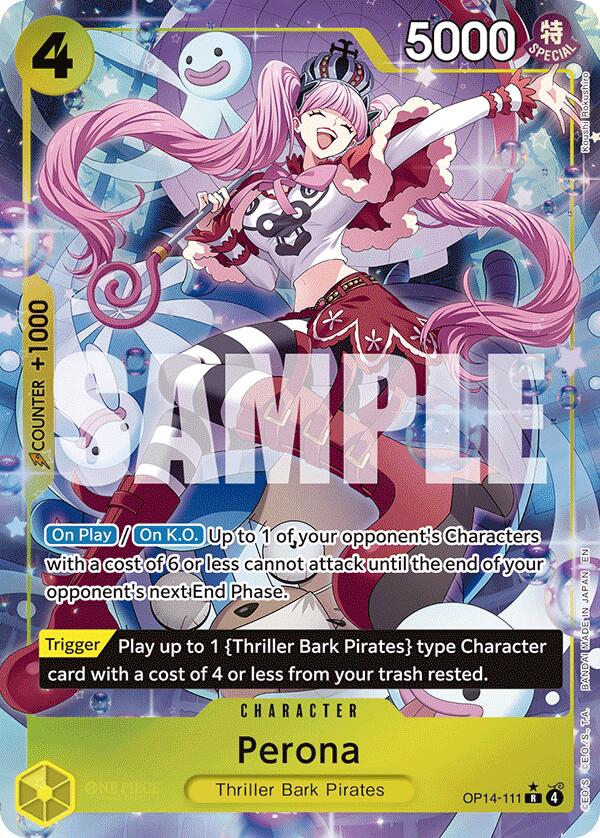 Perona (111) (Alternate Art) [The Azure Sea's Seven] | Good Games Morley