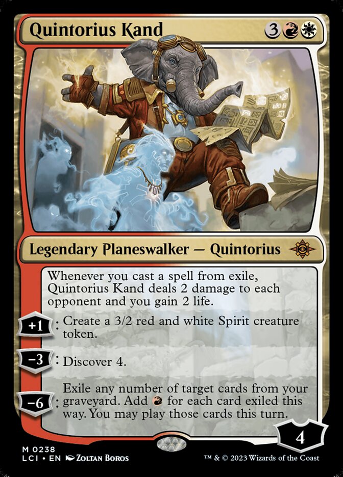 Quintorius Kand 238 (The Lost Caverns of Ixalan)  - Foil | Good Games Morley
